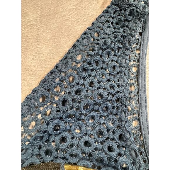 Anthropologie HD in Paris Tank Top Size 4 Yana Jacquard Metallic Peplum NEW NWT - Picture 8 of 16